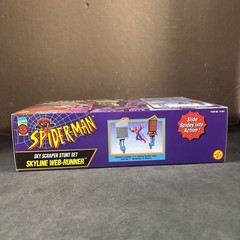 SKYLINE WEB-RUNNER SKY SCRAPER STUNT SET SPIDER-MAN ANIMATED NEW TOY BIZ