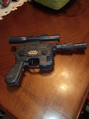 Star Wars Han Solo 1977 Movie ANH Blaster Laser Pistol Complete! Non-Working