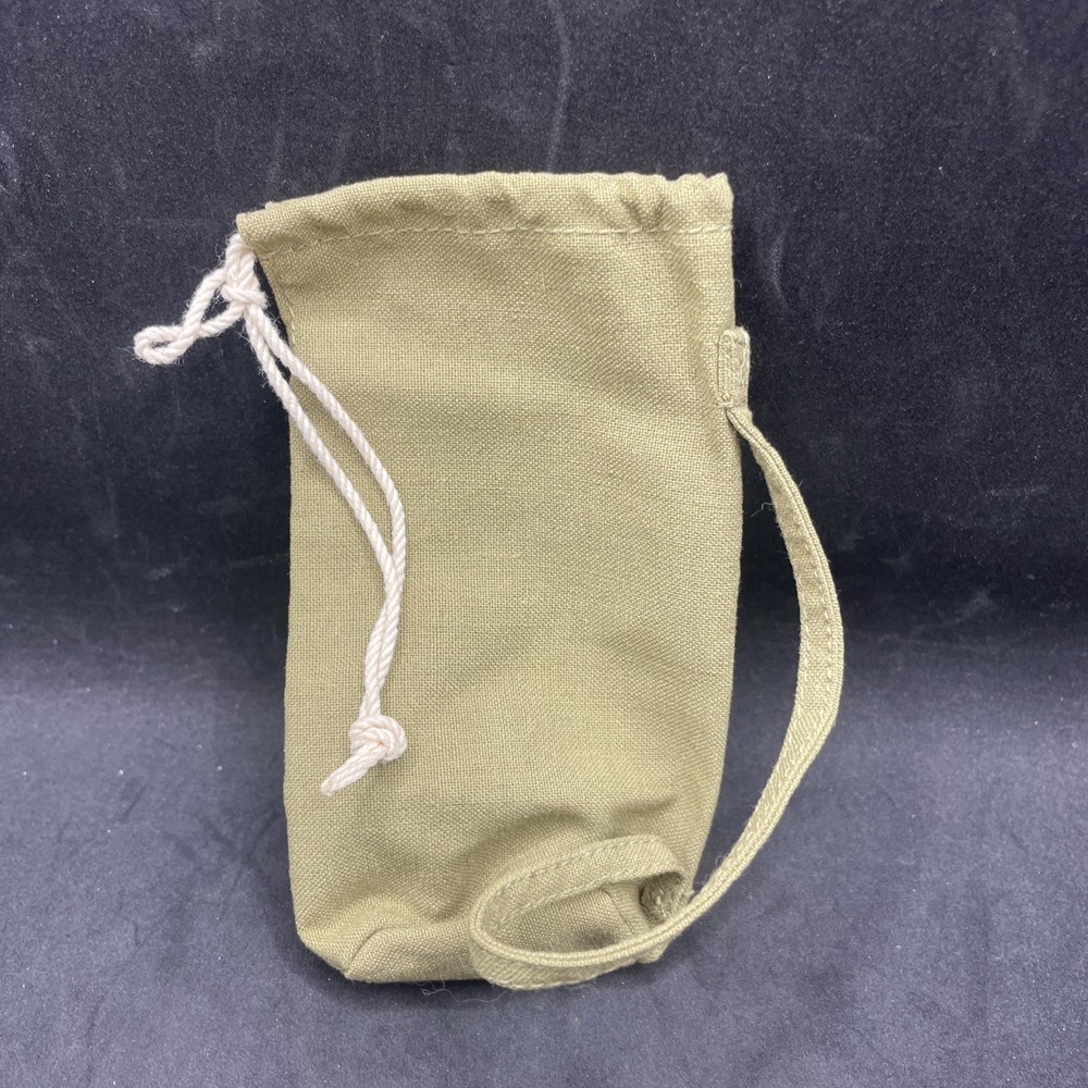 GI JOE 1964 ACTION SOLDIER MILITARY Green DUFFLE BAG VINTAGE ORIGINAL 37