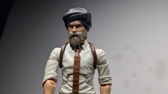 1:12 scale COD WARFARE SIKH HEAD Legends and GI JOE Classified Compatible