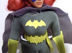 Mego Batgirl Decal Emblem Sticker WGSH 8 inch Action Figure Pre Cut