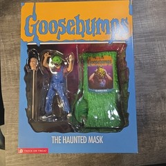 Complete Set of 5 Trick or Treat Goosebumps Action Figures + Bonehead Halloween