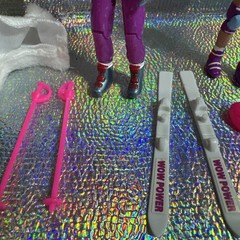 Vintage 1999 Lanard WOW Action Girls Sport Set 4″ Action Figures Almost Complete