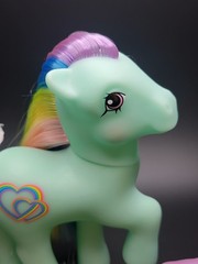 HQG1C My Little Pony Custom Rainbow Beats & Keeper Cat Figure