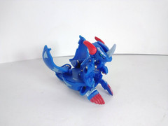 Bakugan Aquos Helix Dragonoid 620g Gundalian Invaders DNA & Reflection Gate Card