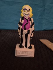 Vintage 1989 Beetlejuice 4in Figure- Hard Plastic Hollow