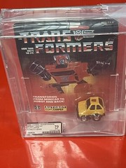 Sealed MOSC G1 1984 Transformers Cliffjumper Bumblejumper AFA 70 GRADED Like CAS