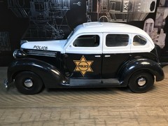Playmates POLICE SQUAD CAR Copper Vehicle DICK TRACY Movie 1990 5in.