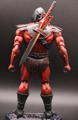 Custom MOTU-Inspired Action Figure – Red Skeleton 7″