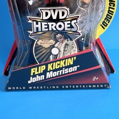 WWE Mattel Flex Force JOHN MORRISON Flip Kickin’ DVD Heroes 2010 NEW SEALED