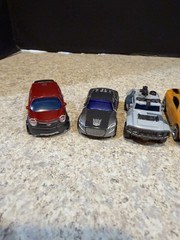 Transformers RPM Lot of 6 Optimus Prime Bumblebee Ratchet Sideways 2009