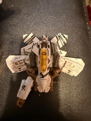 Transformers Deluxe Starscream Figure Dark Of The Moon F-22 Raptor Incomplete