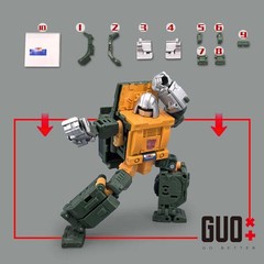 GO BETTER Filler Upgrade kit For Retro G1 Brawn Filling Parts Accessories