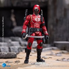 Hiya Toys 1/18 G.I. Joe Exquisite Mini Crimson Guard Action Figure Toy Model NIB