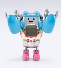 BANDAI CHOGOKIN TAMAGOTCHI ROBO 100mm Action Figure w/ Tracking NEW