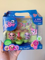 Littlest Pet Shop Triplets Squirrels #1882 #1883 #1884 NEW IN BOX