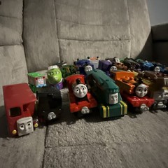 Thomas & Friends Take N Play Diecast Train Lot 30+ Engines Vehicles Mattel