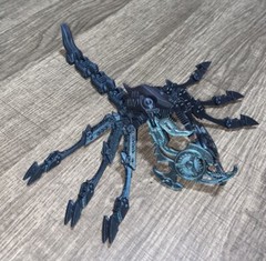3D Printed Cyber Scorpion Flexible Full Articulated Fidget Toy Deco