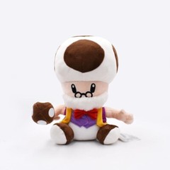 Super Mario Bros. Toadsworth Stuffed Animals Plush Doll 9 Inches Kids toy