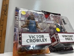 NECA Toony Terrors Lot Victor Crowley Hatchet & Vincent Price Figures