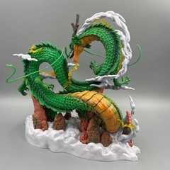 24cm Dragon Ball Shenron & Goku PVC Action Figure Collectible Model No Box