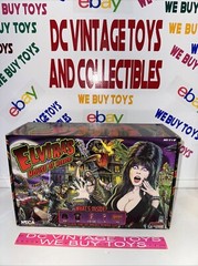 ELVIRA House Of Horrors XL T-SHIRT Loot Box NECA FIGURE Set HALLOWEEN Pinball