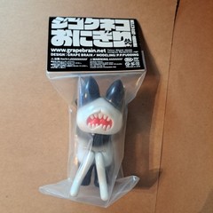 NEW Grape Brain Onigiri Hell’s Cat PANDA Sofubi SEALED vinyl figure ORIGINAL HTF