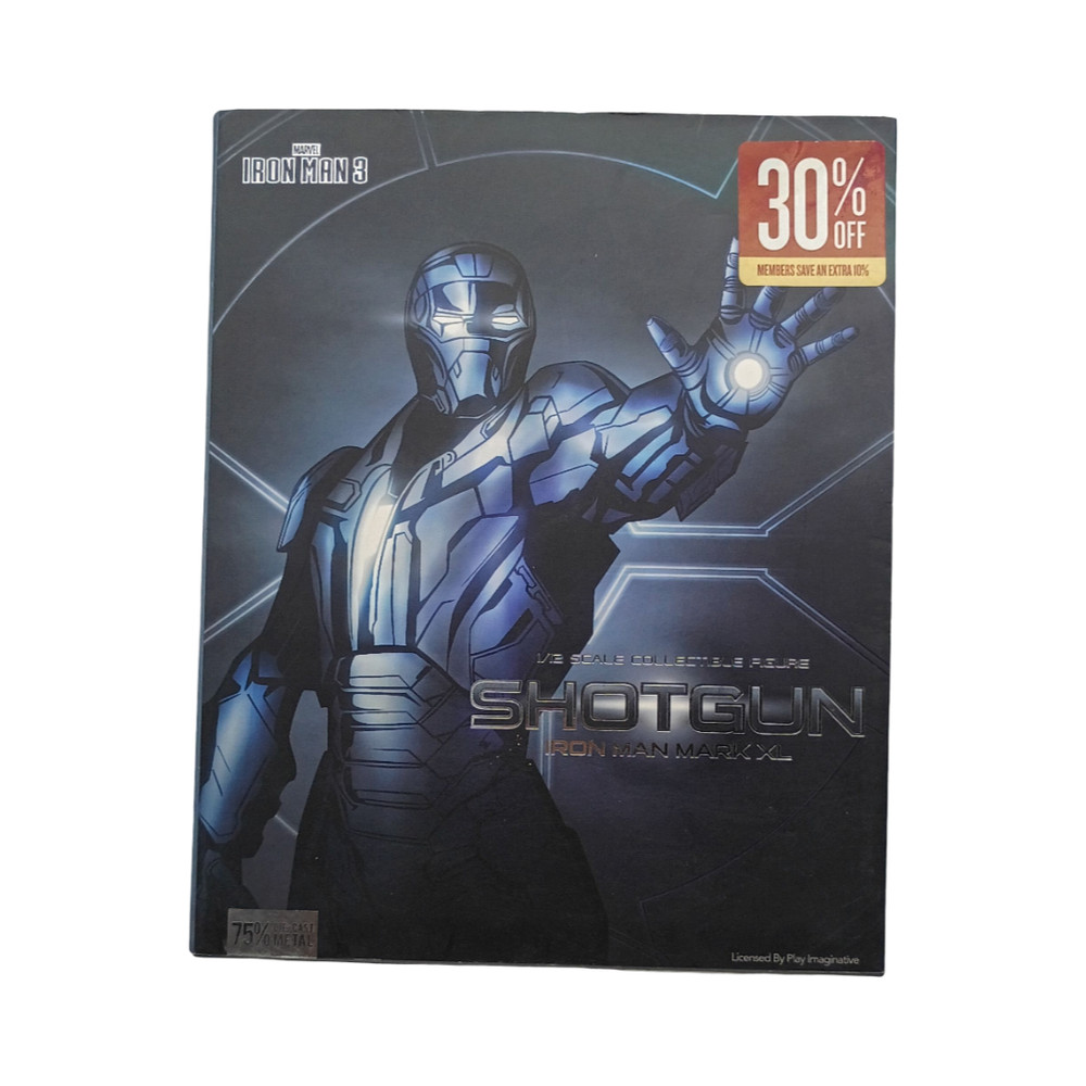 Comicave Studios Iron Man 3 MARK XL SHOTGUN ARMOR 75% Die Cast Metal