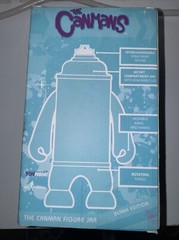 Toynami Kid Super Dawn Of The Canman Vinyl Toy Artist Editon Blank Rare Figure