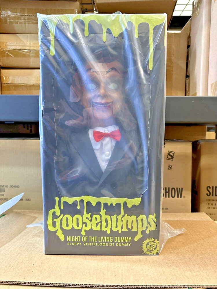 Goosebumps Slappy Dummy Prop Trick Or Treat Studios Glow In The Dark Doll NEW
