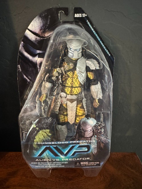 NECA AVP Youngblood Predator Action Figure Brand New 2017