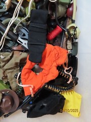 Huge lot of GI Joe 1:6 figures Jeep accessories clothes footlockers very cool
