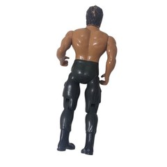Anabasis Action Figure Toy Muscular Man Black Pants Red Headband 1985