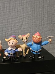 2002-2003 Playing Mantis/The Rudolph Company Rudolph Mini Figures Set Of 10