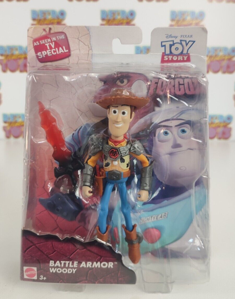 Battle Armor Woody Disney Pixar Toy Story Special That Time Forgot Mattel Rare