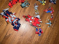 Transformer / Power Ranger / Toy Lot – Parts and Pieces EUC see photos