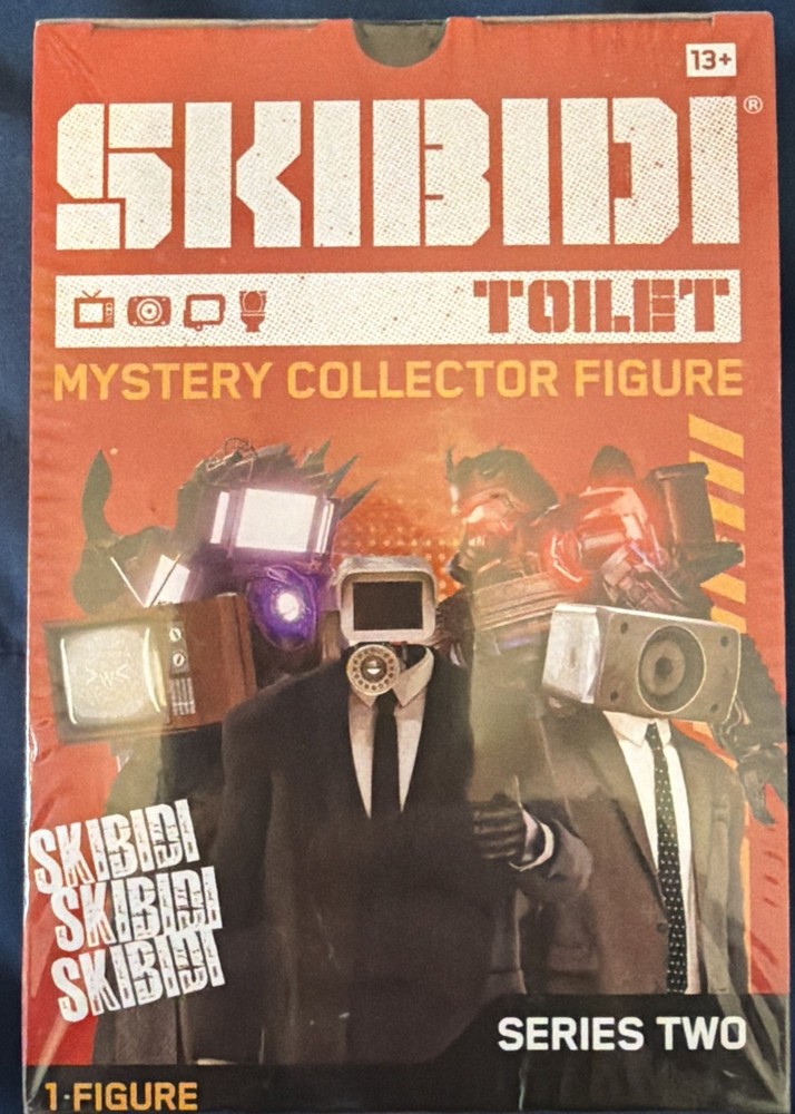 Skibidi Toilet Series 2 Collector Figure Pack [1 RANDOM Stylized Figure]