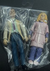 Fisher, price, crazy cat lady and doctor figures