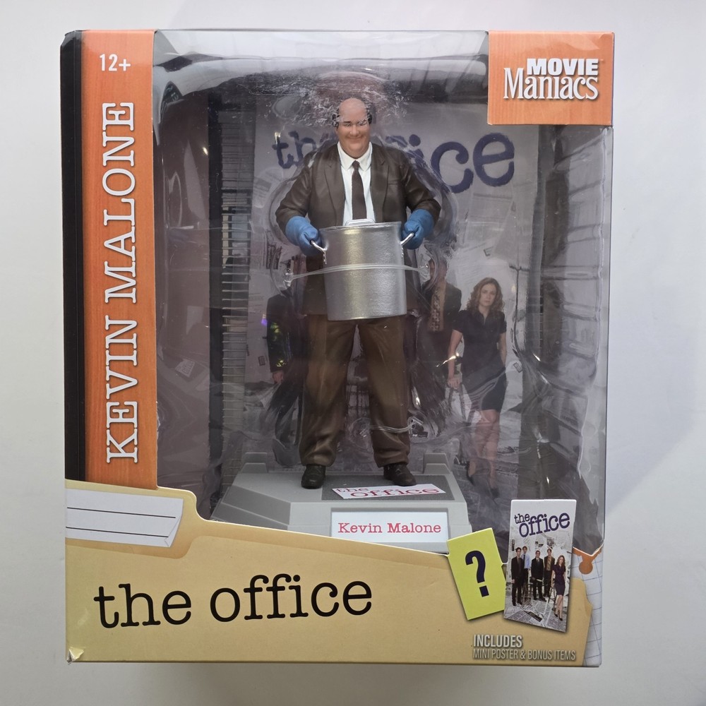 McFarlane Movie Maniacs The Office Kevin Malone Chili Figure 7″ Limited Edition