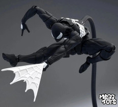 CT Toys Messtoys Symbiote Spider-Man Black Spider Action Figure Boxed (US STOCK)