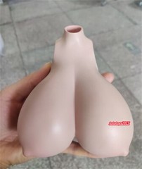 1:6 Suntan Super Large Breast Bust Kits Cover Fit 12” Female PH Action Figure