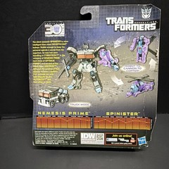 Transformers Generations Nemesis Prime & Spinister Thrilling 30 Anniversary