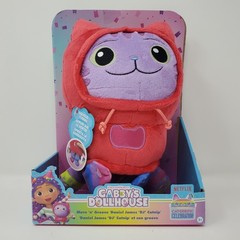 Dreamworks Netfilx Gabby’s Dollhouse Move Grove Daniel James DJ Catnip 10″ Plush