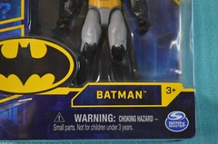 Spin Master DC Batman with 3 Surprise Accessories Inside 4in New In Sealed Box
