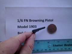 F5 1/6 Homemade WWI WWII FN Browning M1903 Belgium