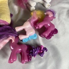 My Little Pony Mixed Lot of Plastic And Plush Figures Of Various Sizes MLP