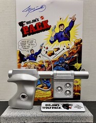 Big Jim Wolf Pack Commander 1:1 scale Tranquilizer Gun Prop – Silver Version