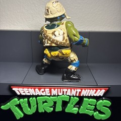 1991 Vintage TMNT Lieutenant Leonardo Figure Teenage Mutant Ninja Turtles