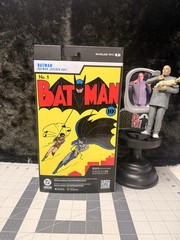 McFARLANE TOYS DC MULTIVERSE BATMAN (GOLDEN AGE) RED PLATINUM IN HAND!