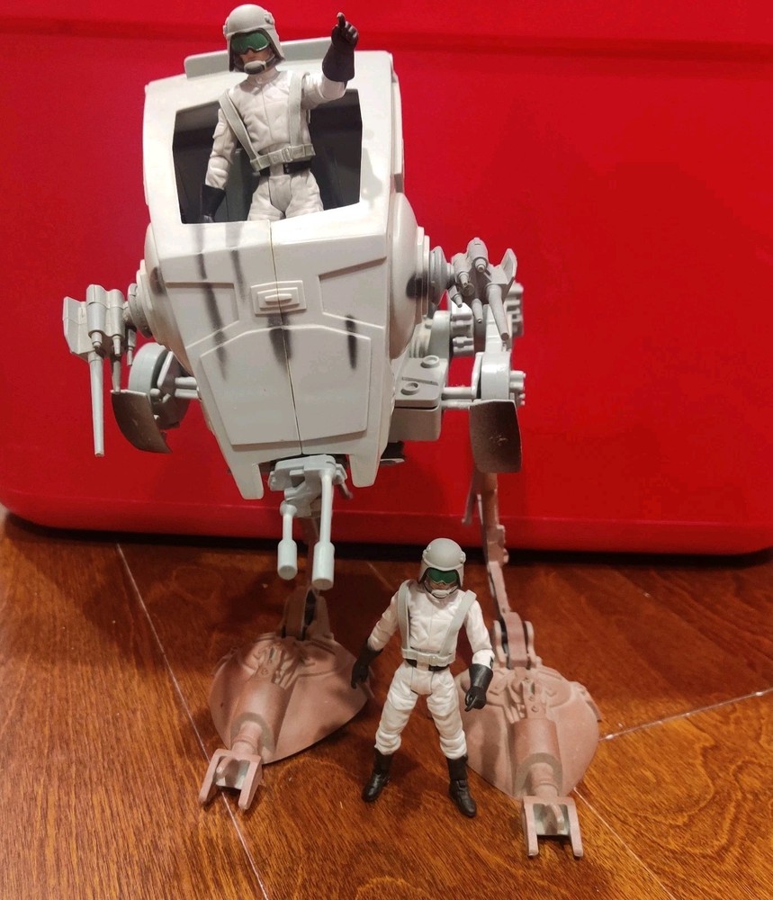 Star Wars AT-ST Scout Walker 1995 Kenner With TVC Driver Action Figures VC192